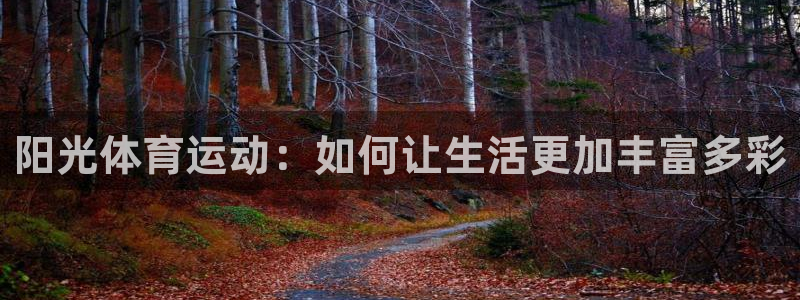 volve xc60：阳光体育运动：如何让生活更加丰富多彩