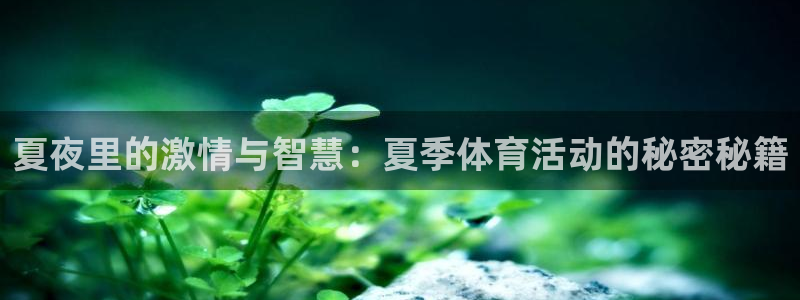 杏彩xc体育注册平台：夏夜里的激情与智慧：夏季体育活动的秘密秘籍